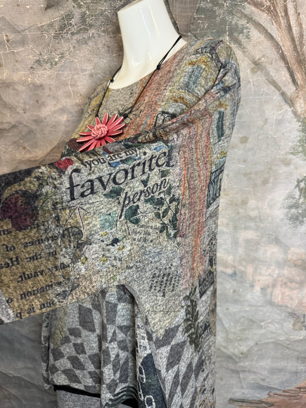 T805CN Crew Neck Top-Miss.Camille