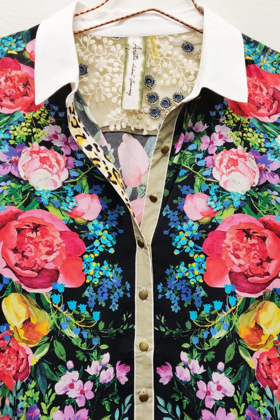 ED24K3 Zinnia Boyfriend Shirt