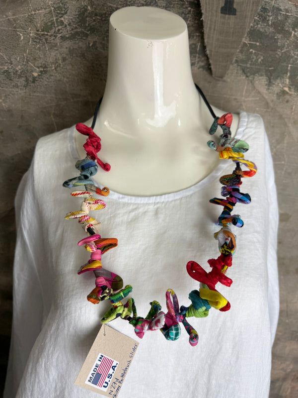 26N27 Skinny Bottle Slide Necklace