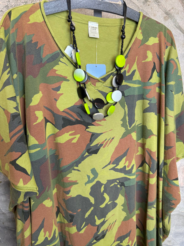 715CL-A Oversized Tunic Tee-SPUD