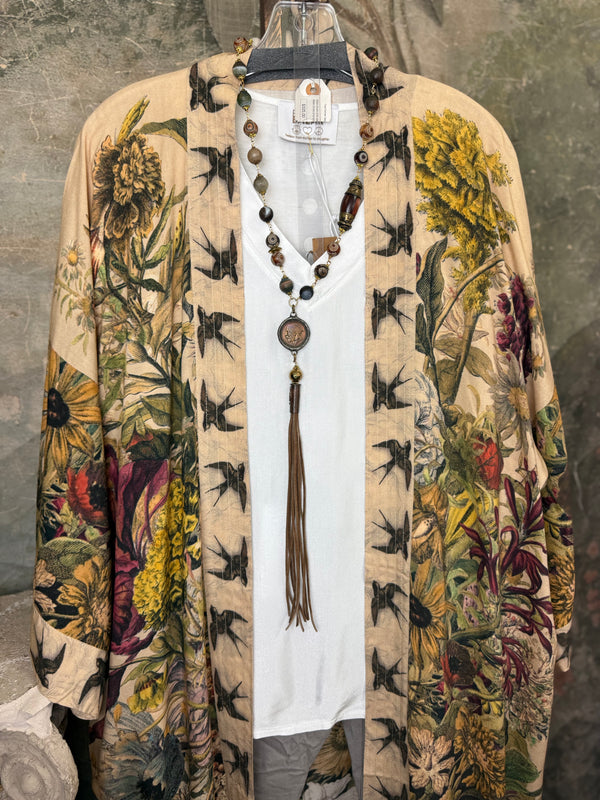 MOTS Opera Duster Kimono Robe-Golden Hour
