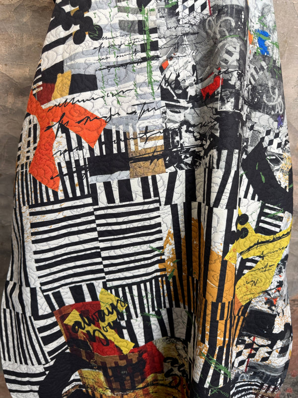 D502NB Slvless Sharkbite Dress-Always You.