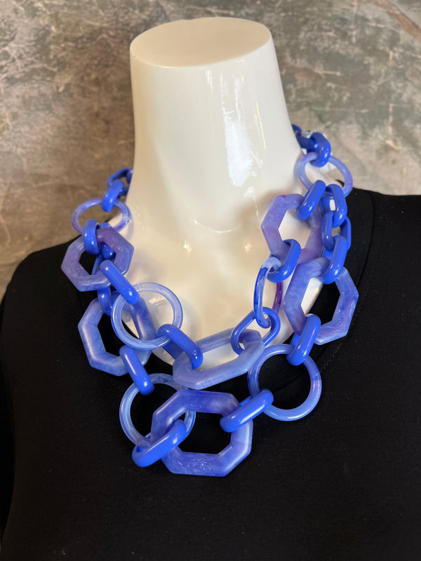 NMB720 Blue Violet Necklace