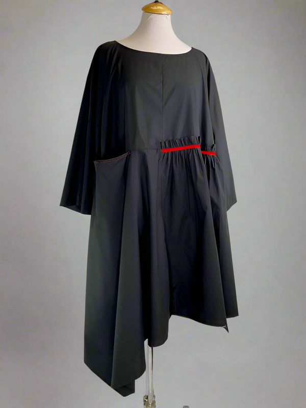 W702 Indigo Dress