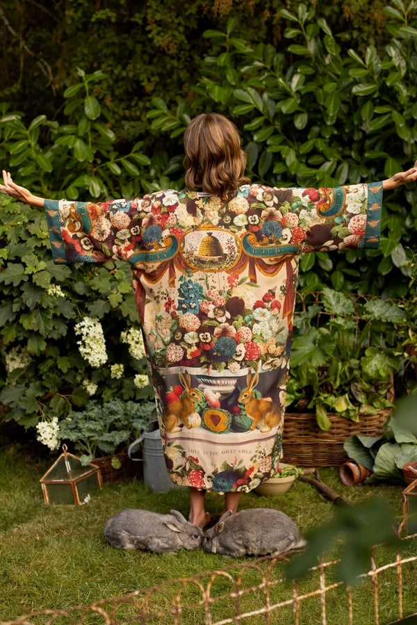 MOTS Opera Duster Kimono Robe-Stay Gold