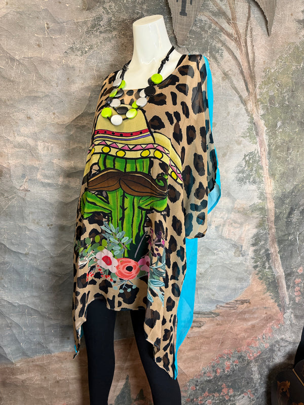 VC187 Guitar & Cactus 2Way Top