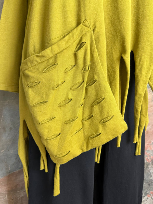 1231-62 Laser Pullover Hoodie-olive/Kiwi