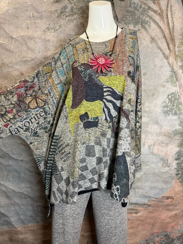 T805CN Crew Neck Top-Miss.Camille