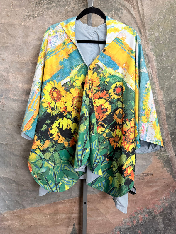 Inoah's Artful 2 Look Raincape-Sunny Days