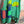 Load image into Gallery viewer, 90617P-23 Linen Paint Dress-Gucci Green
