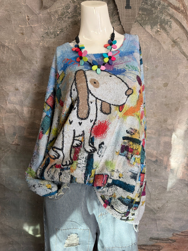 T761BEG Hi-low Top w/Pocks-Cookies Delight