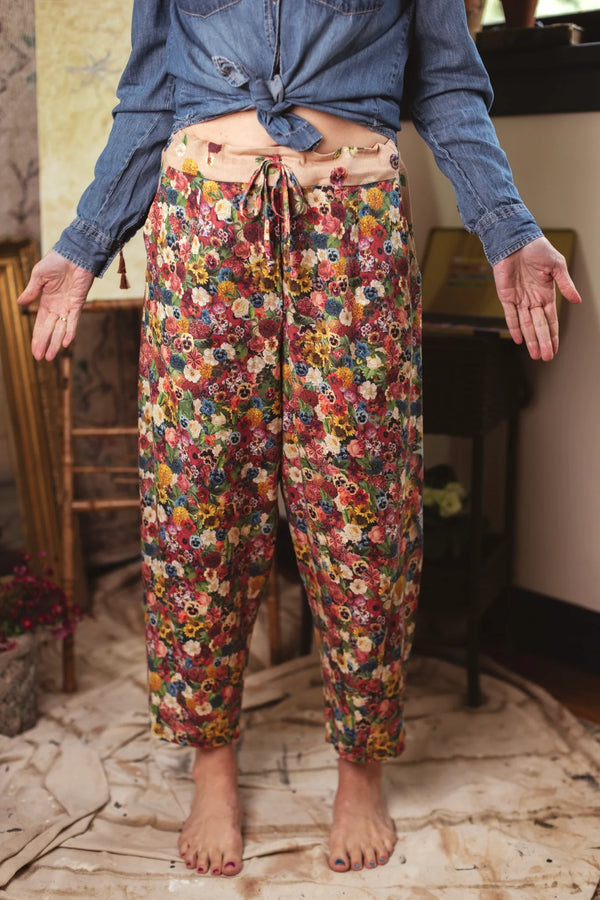 MOTS Linen Crop Artist Pant-Art of life