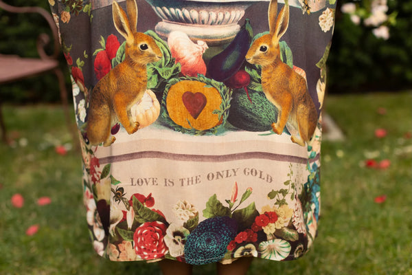 MOTS Opera Duster Kimono Robe-Stay Gold