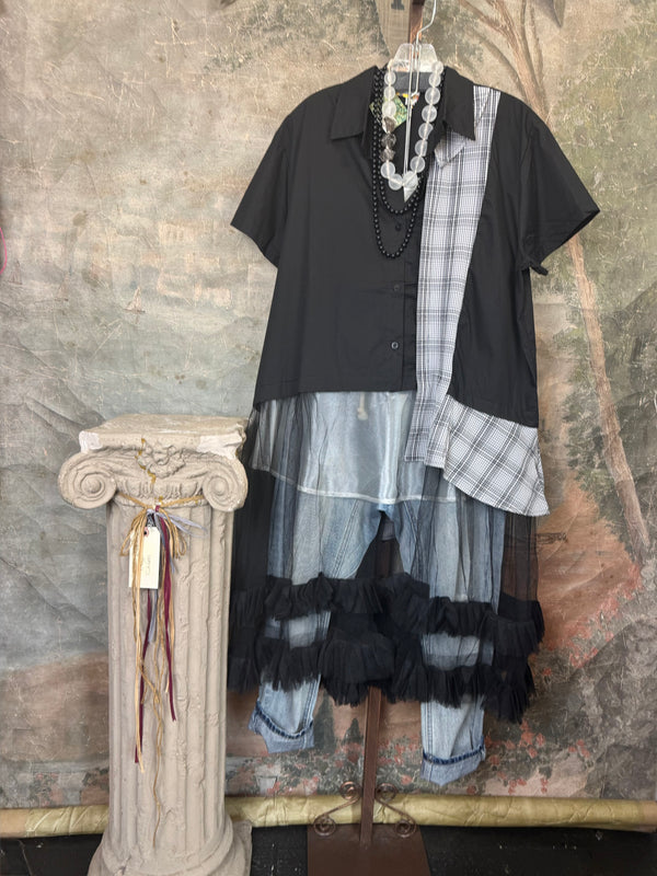 4728 Overlay Statement Tunic
