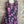 Load image into Gallery viewer, ACD544 3/4 Slv Smash Dress-Purple Leaf
