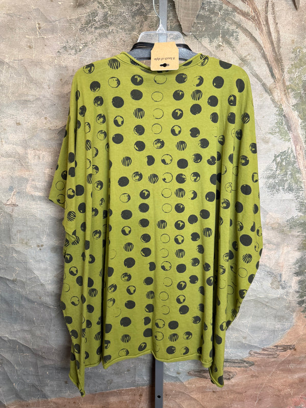 715CL-MOON Oversized Tunic Tee-Spud