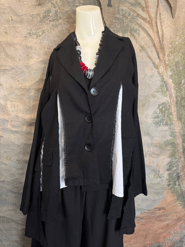 68581 Jacket Blazer W/Trim