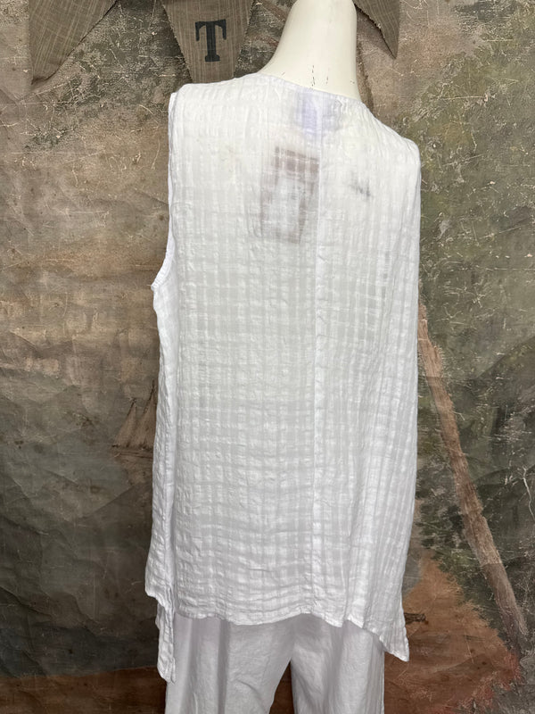 MP-CR293 Double Layer Tank-White