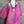Load image into Gallery viewer, 90847C Painterly Bubbles Dress-Fuchsia
