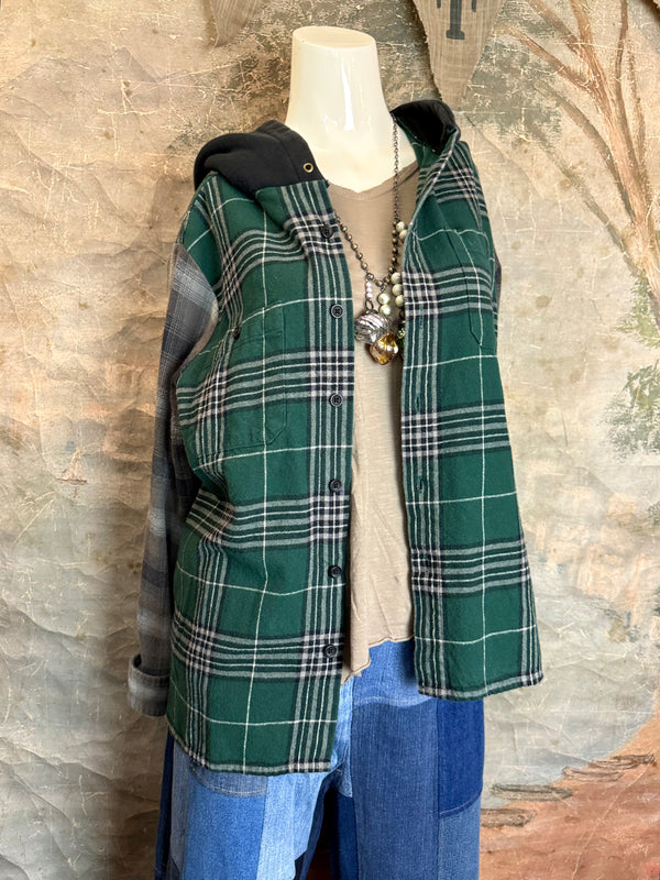 0003G PW Mix-Match Flannel Jacket-#1