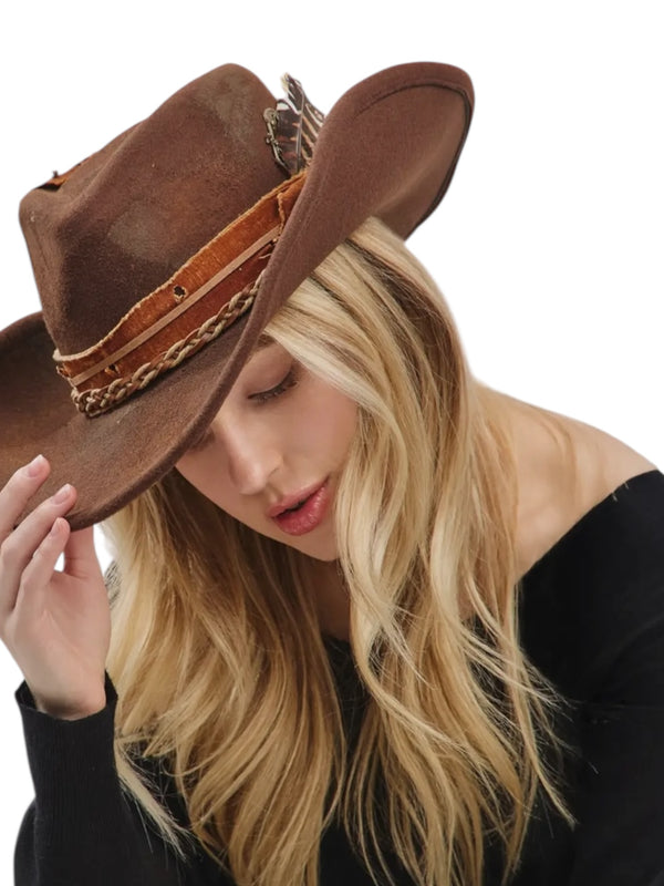 The Trailblazer Feather Hat