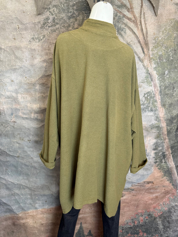 833-3184 Flare Cardi Coat