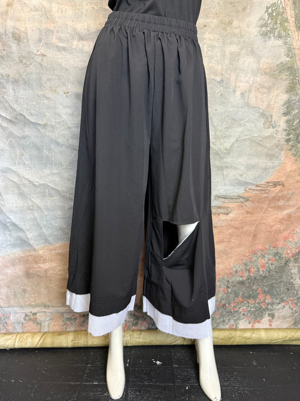 69582 Wide Leg Pants w/Trim