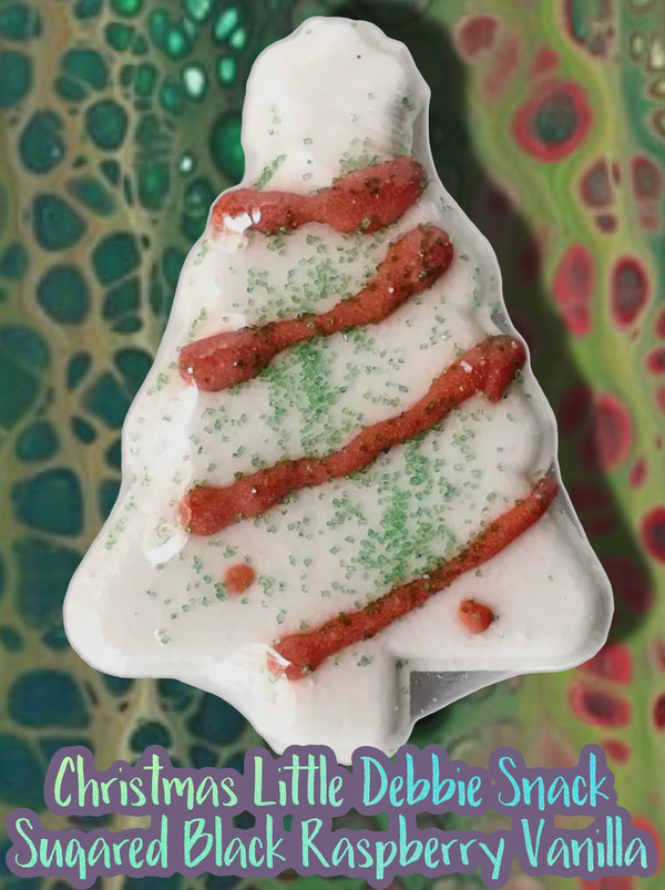 1101 Holiday Bath Bomb Fizzys-Little Debbie’s Tree