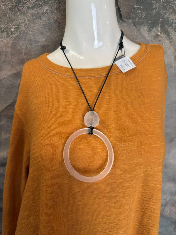 1050-88 Cotton Knit Angel Tee-Aspen