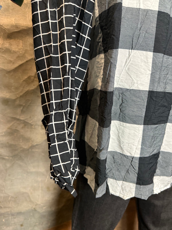 2550 Crushed Plaid Mix Shirt