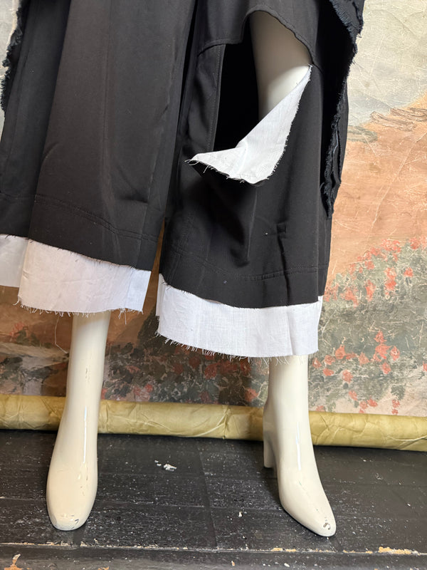 69582 Wide Leg Pants w/Trim