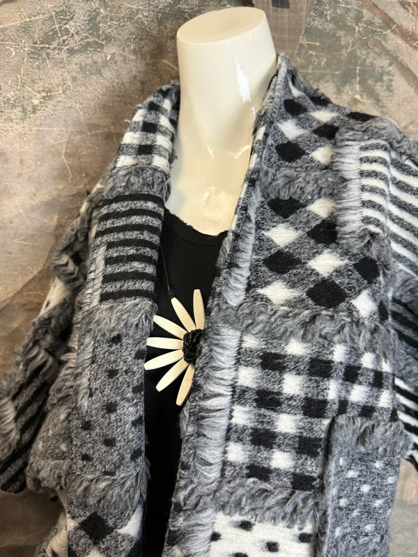 25752 Texture Mix Jacket