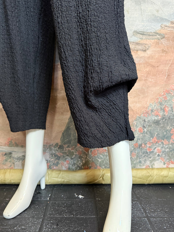 B304 Waffle Knit Harem Pants