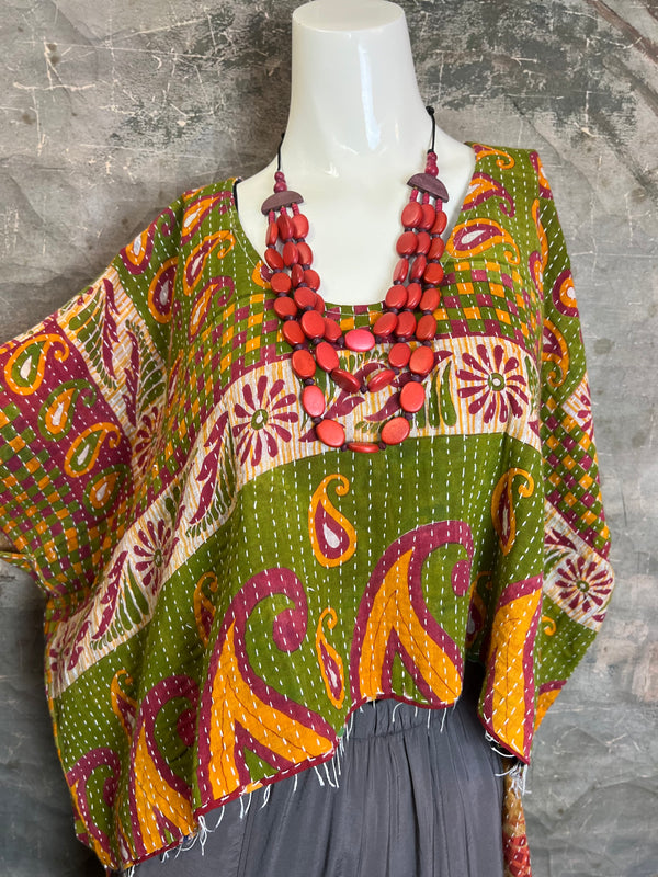 Renew Vintage Kantha Tops-1