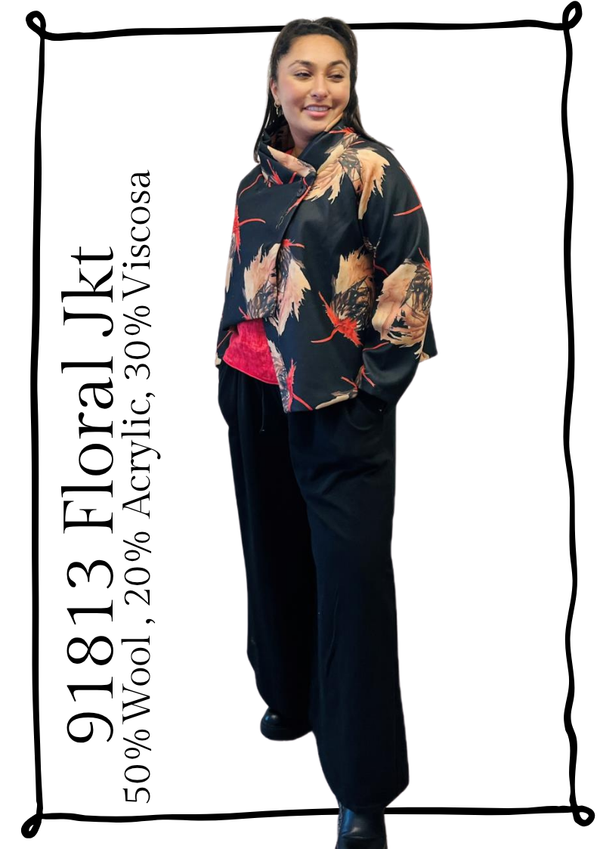 91813 Asym Floral Cropped JTK-BLACK