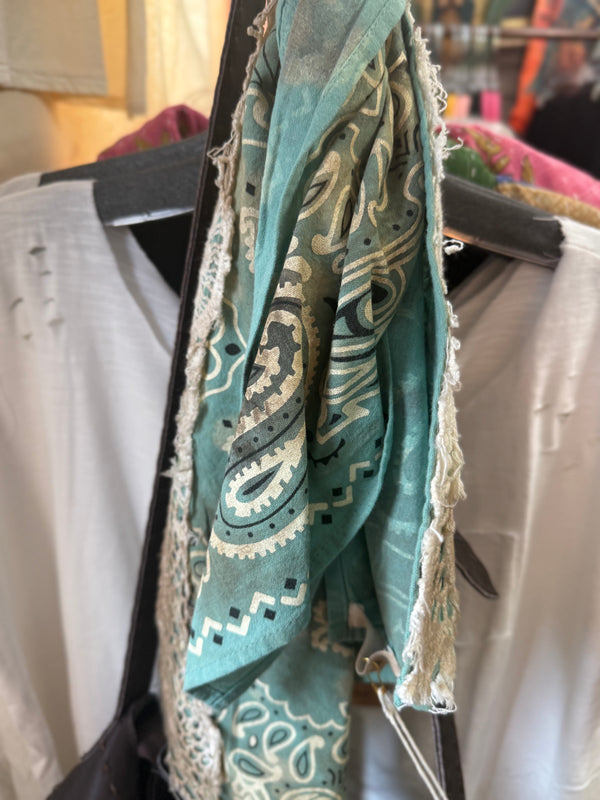 ARB Hand Painted Bandana-Sage