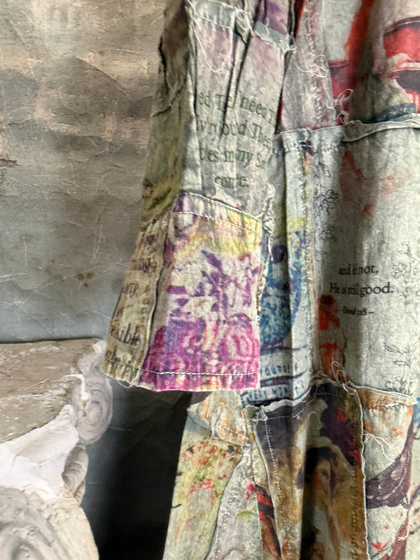 PL-312D Patchwork Art Dress