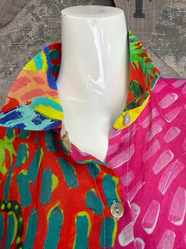 CP-92527 Abstract Blouse