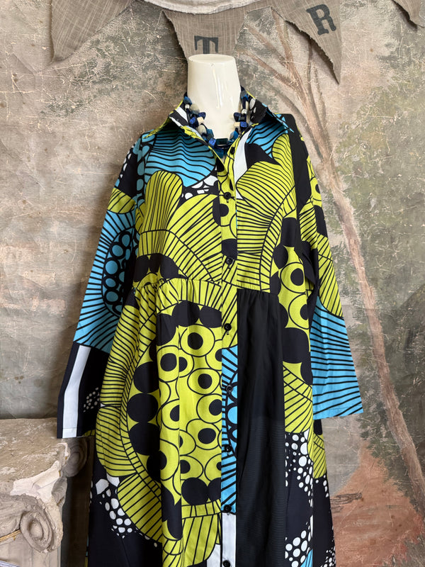 2855 Poplin Shirtdress