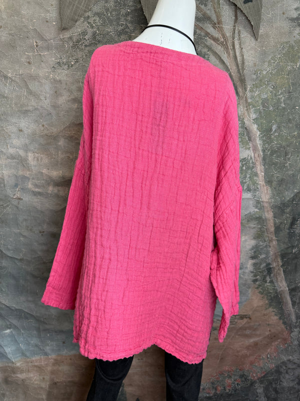 PW8815 We The Free Pucker Tunic-Lilac Purple