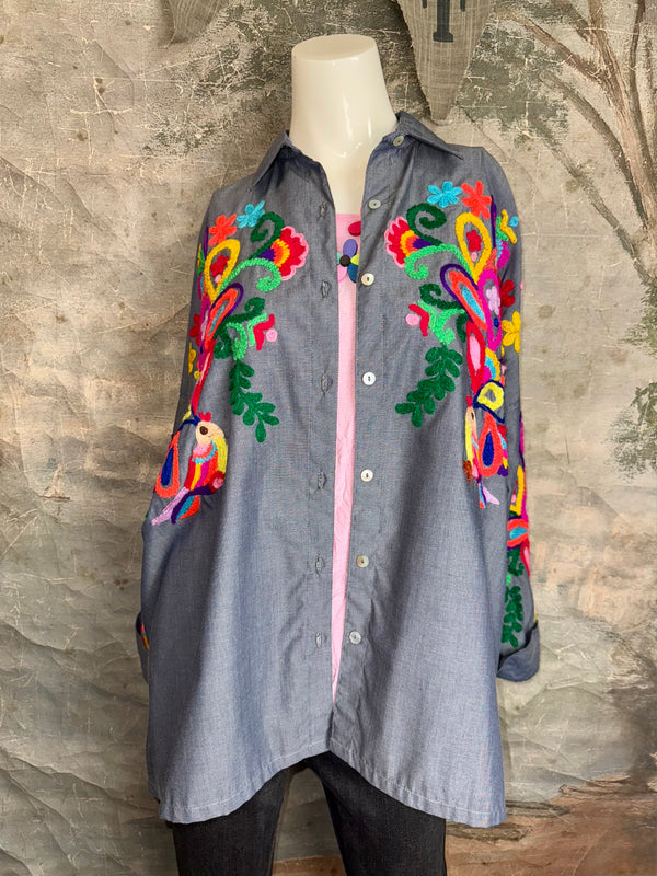 TD25008 Fiesta Denim BF Shirt