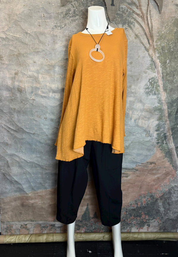 1050-88 Cotton Knit Angel Tee-Aspen