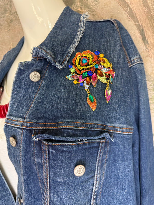 4842 Upcycled Wearable Art Jkt-Frida