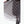 Load image into Gallery viewer, Flowy plaid midi skirt in blue-gray tones styled with patched denim jacket and pearl necklace on boutique display - 3
