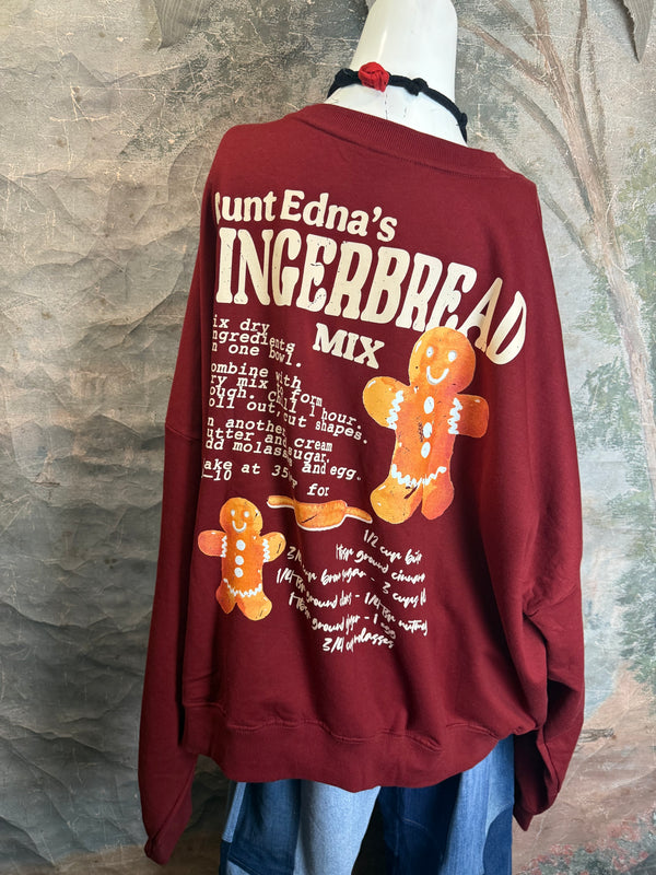 Gingerbread Recipe Sweatshirt