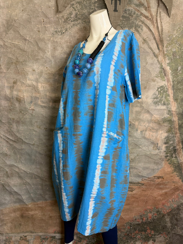 90847T-62 San Fran Dress-Blue