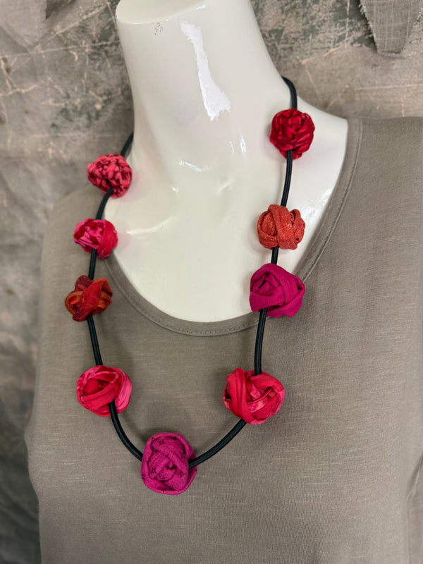 26N254 Chunky Cherry Necklace