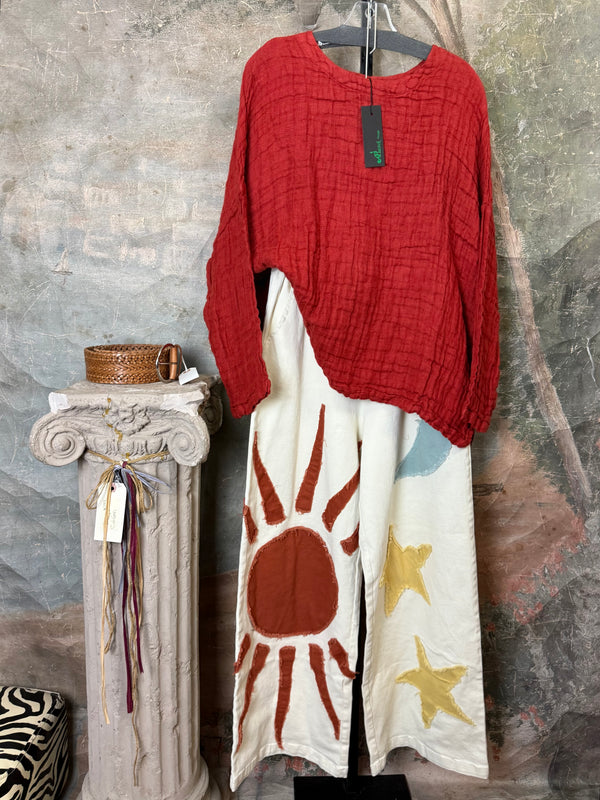 PW8815 We The Free Pucker Tunic