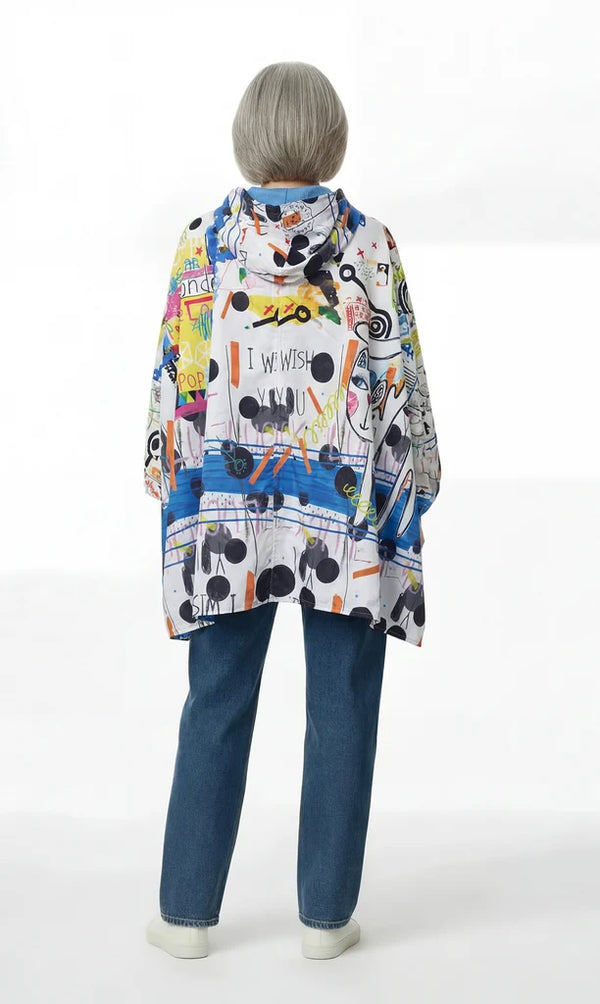 Inoah's Artful 2 Look Raincape-sassywonder