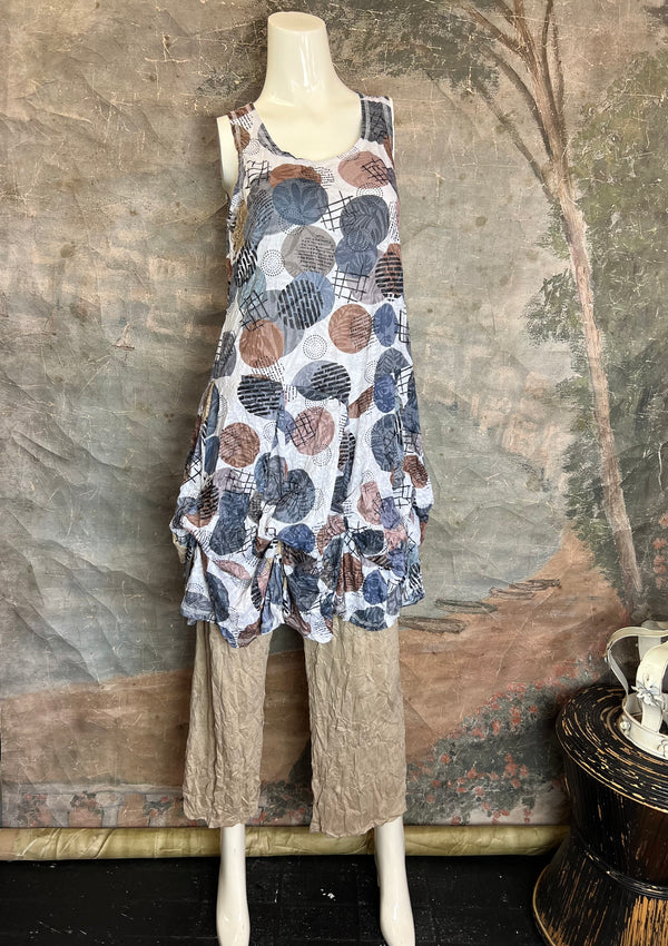 25007 Crinkle Bubble Dress